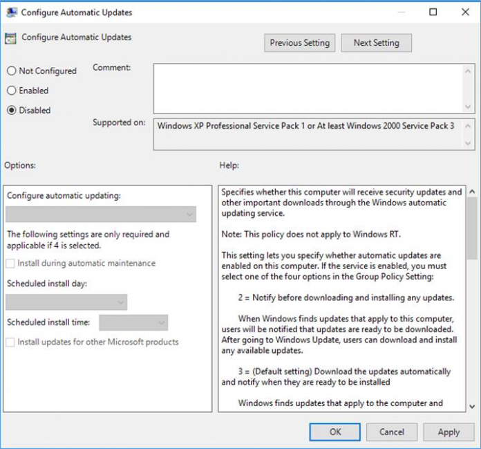 C ch T t Windows Update Tr n Windows 10 Phongvu vn C ch t t windows update tr n windows 10 phongvu vn