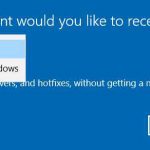 Lựa chọn nội dung update Windows Insider