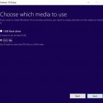 Windows 10 Media Creation Tool for CD