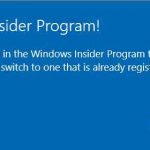 register windows insider program