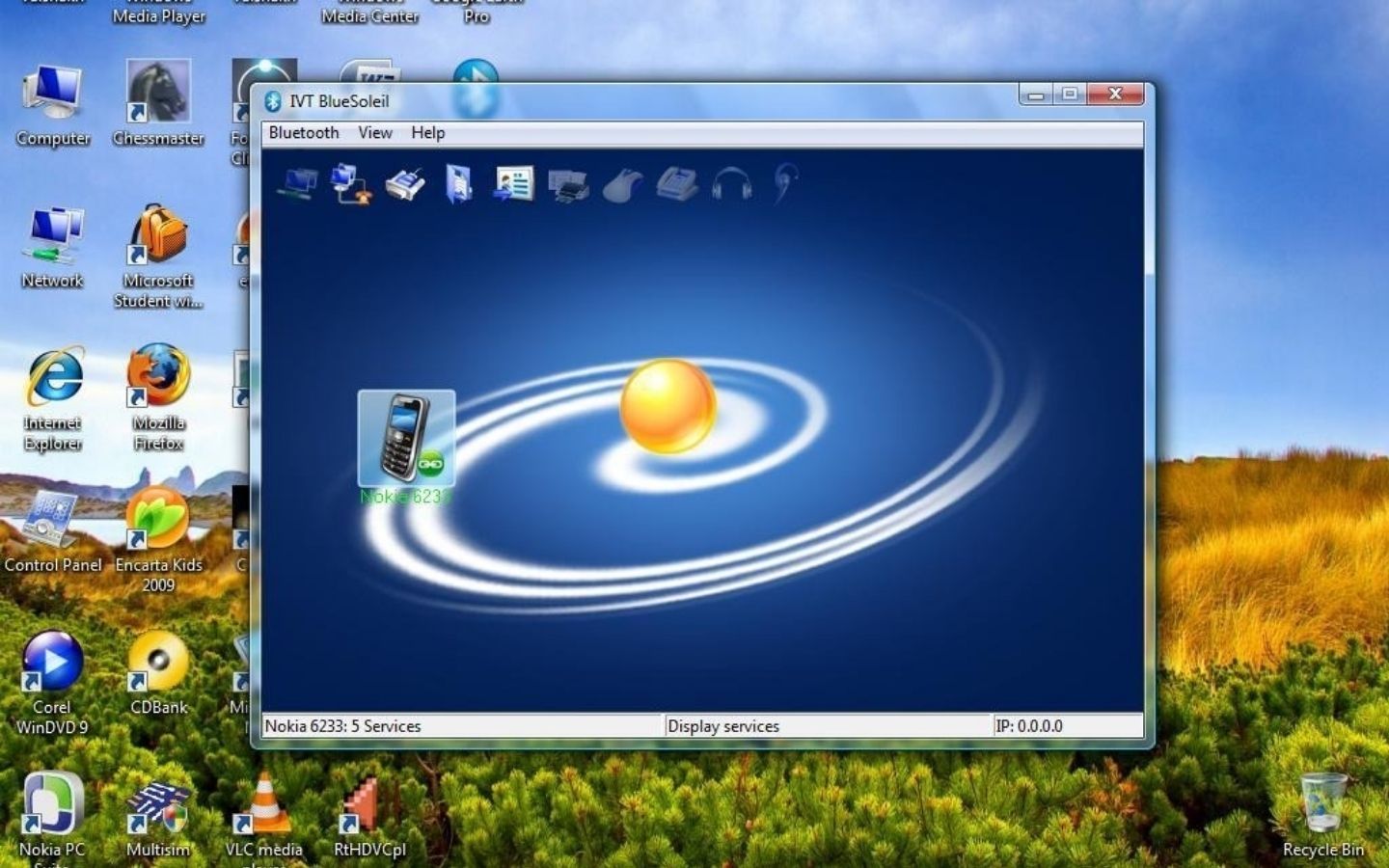 Phần mềm BlueSoleil 