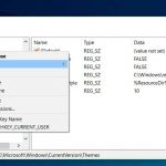 huong dan kich hoat dark theme windows 10 regedit 2