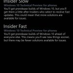 Windows Insider Mobile