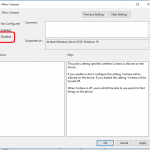 hướng dẫn tắt cortana windows 10 6