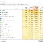 100% Disk Usage Task Manager