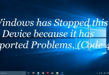 Fix lỗi Windows has stopped this device because it has reported problems Windows has stopped this device because it has reported problems- thumbnail