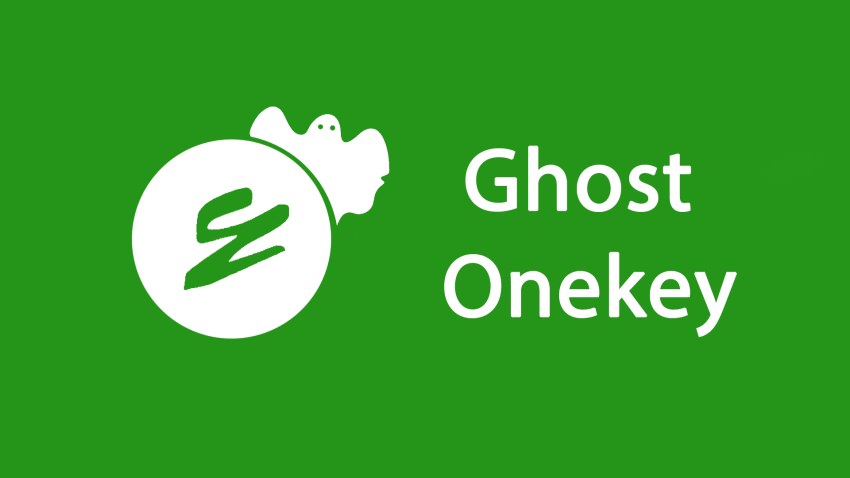 onekey ghost 2018