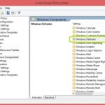 tắt windows defender