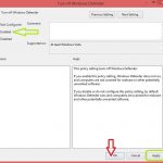 tắt windows defender