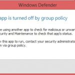 tắt windows defender