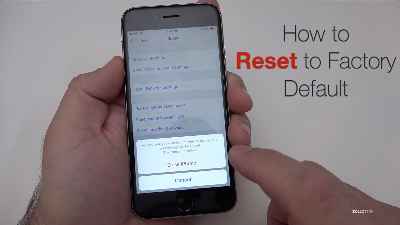 Restore iPhone là gì? Hướng dẫn restore iPhone bằng iTunes đúng cách |  ProCARE24h.vn