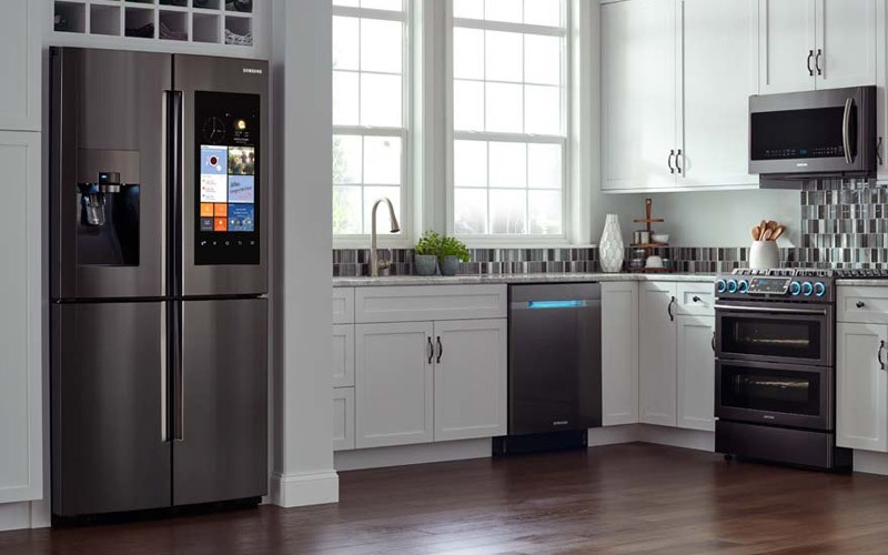 tủ lạnh side by side với thiết kế đẹp mắt phfu hợp với mọi không gian sử dụng