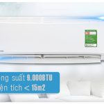 Dòng điều hòa Panasonic 1 chiều 9000 BTU phù hợp không gian 15m2