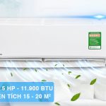 Điều hòa Panasonic 1 chiều 12000btu phù hợp không gian phòng rộng bao nhiêu?