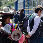 “Passenger at railway station – Peru”