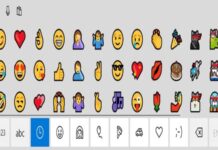 Cách gõ nhanh biểu tượng cảm xúc emoji trên Windows 10 và 11 đơn giản gõ nhanh biểu tượng cảm xúc emoji qua bàn phím cảm ứng. (Nguồn: Internet)
