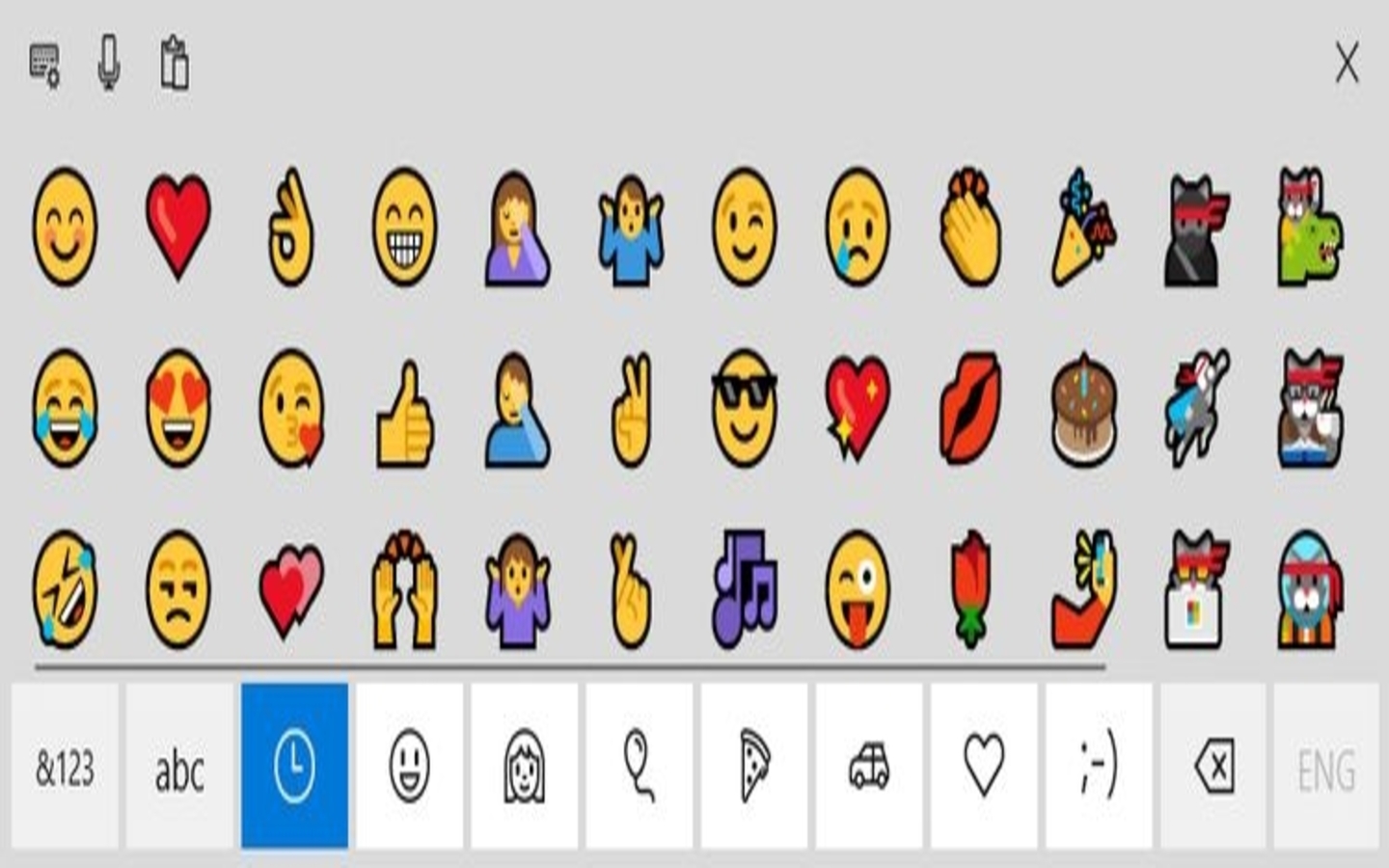 gõ nhanh biểu tượng cảm xúc emoji qua bàn phím cảm ứng. (Nguồn: Internet)