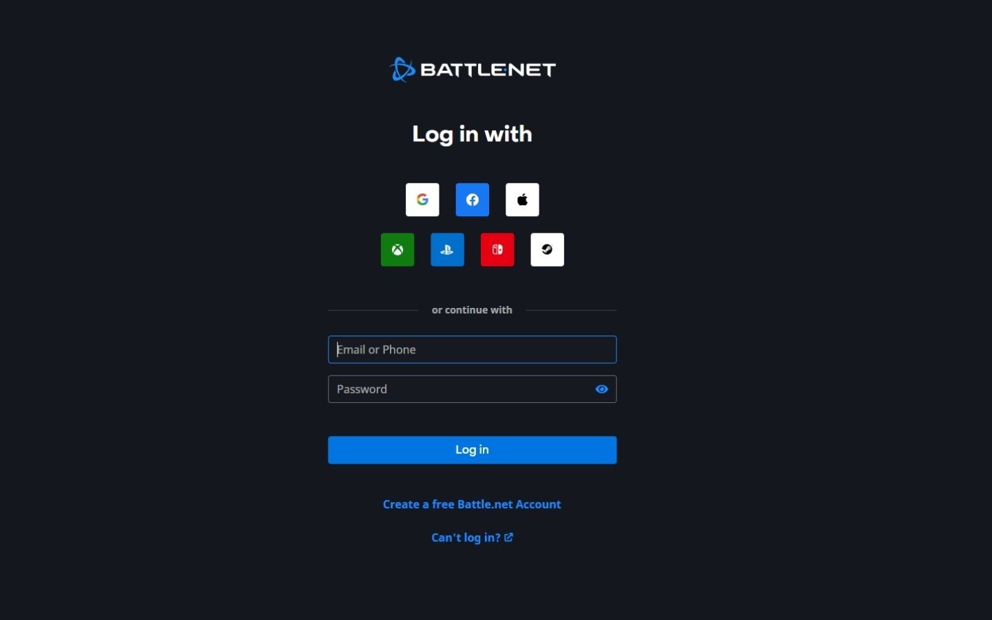 Hướng dẫn tải Call Of Duty - Warzone hoàn toàn miễn phí năm 2025 5 Đăng ký tài khoản qua Battlenet