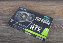 ASUS RTX 2060 TUF – GỌN, TIẾT KIỆM, BẢO HÀNH LÂU