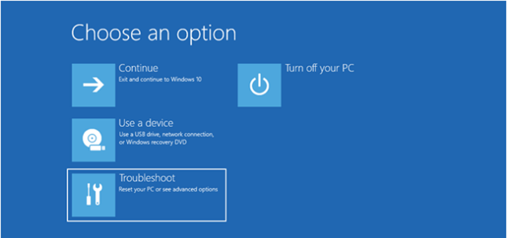 Windows có mục Giải quyết các vấn đề cho người dùng