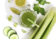Nước ép cần tây dễ uống hơn với 5 công thức này
