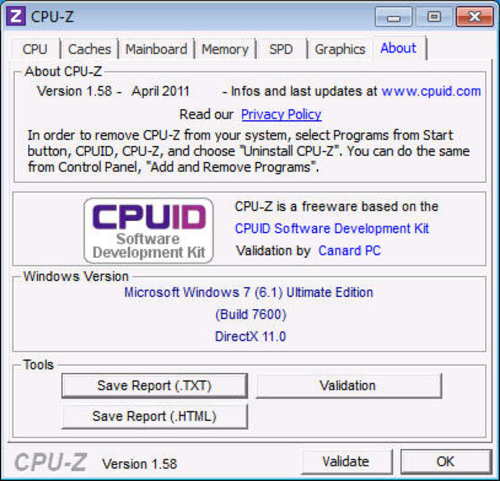 CPU-Z hoàn toàn miễn phí và cho thông tin cực chi tiết