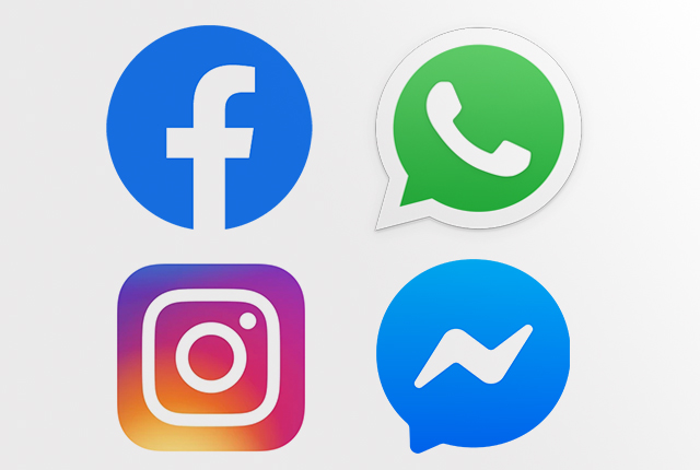 Facebook WhatsApp Instagram Messenger