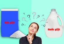 Bột giặt hay nước giặt sẽ làm sạch quần áo hơn?