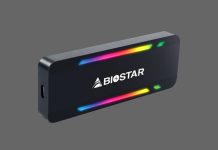 Ổ SSD di động BIOSTAR P500: dung lượng đến 2TB, đèn LED độc đáo Ổ cứng SSD di động P500 của BIOSTAR: dung lượng đến 2TB, có đèn LED độc đáo