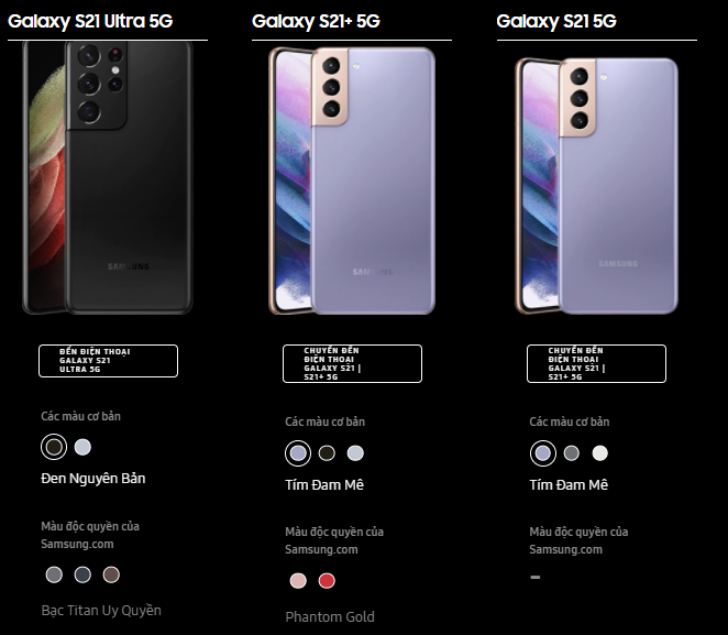 Thiết kế thay đổi một cách mạnh mẽ và khác biệt - Samsung Galaxy S21 5G