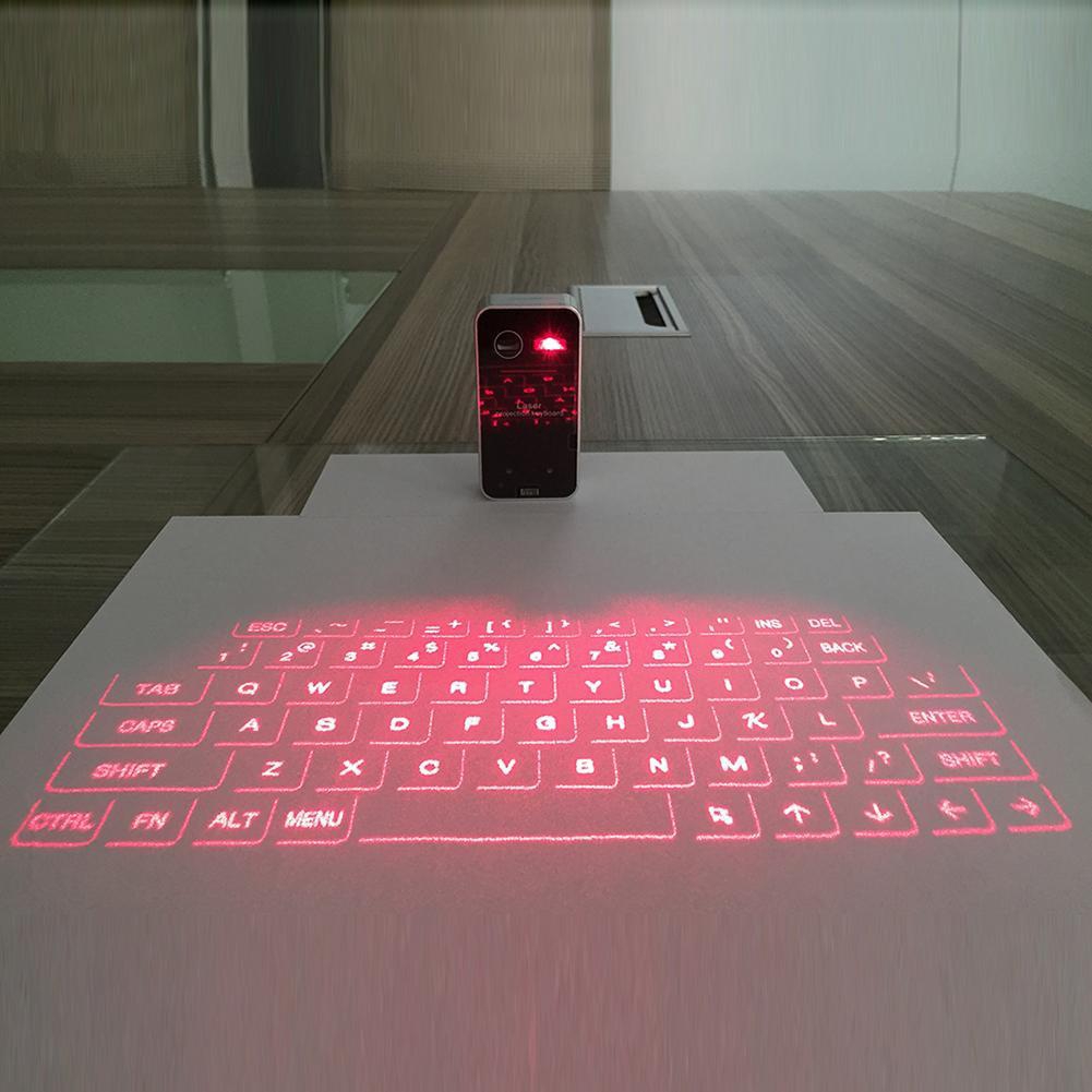 Bàn phím laser ảo 3D là gì? Trông rất thú vị nhưng có thực sự tiện ích?