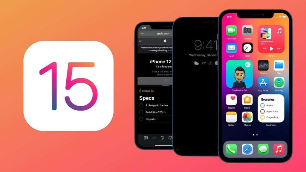 iOS 15 thông tin ngày phát hành và bản beta