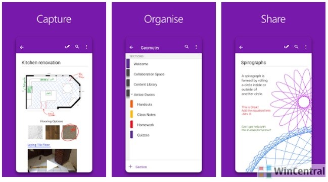 OneNote app for Android Adds Password Protection & Fingerprint Unlock