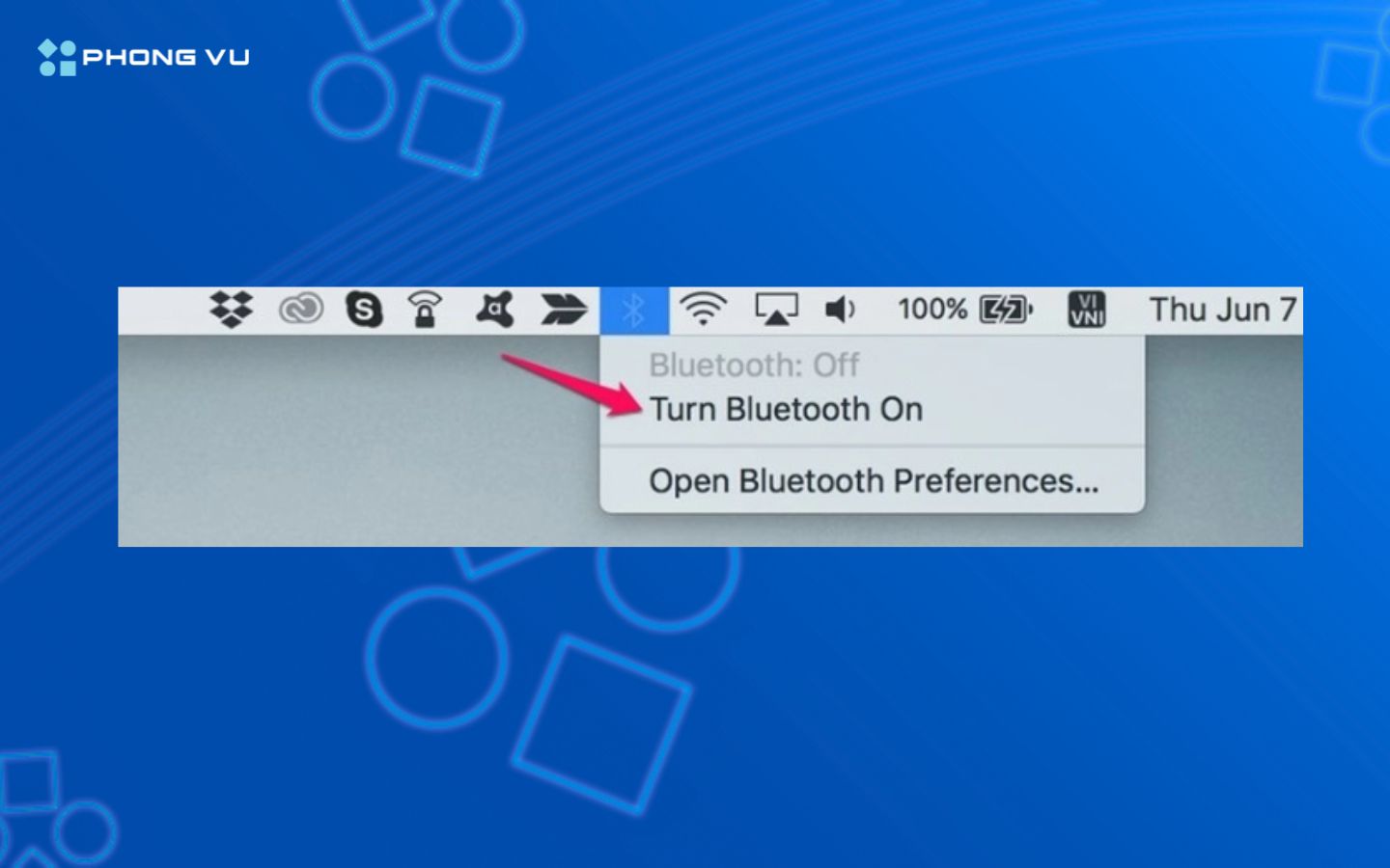 Nhấn Turn On để kích hoạt 