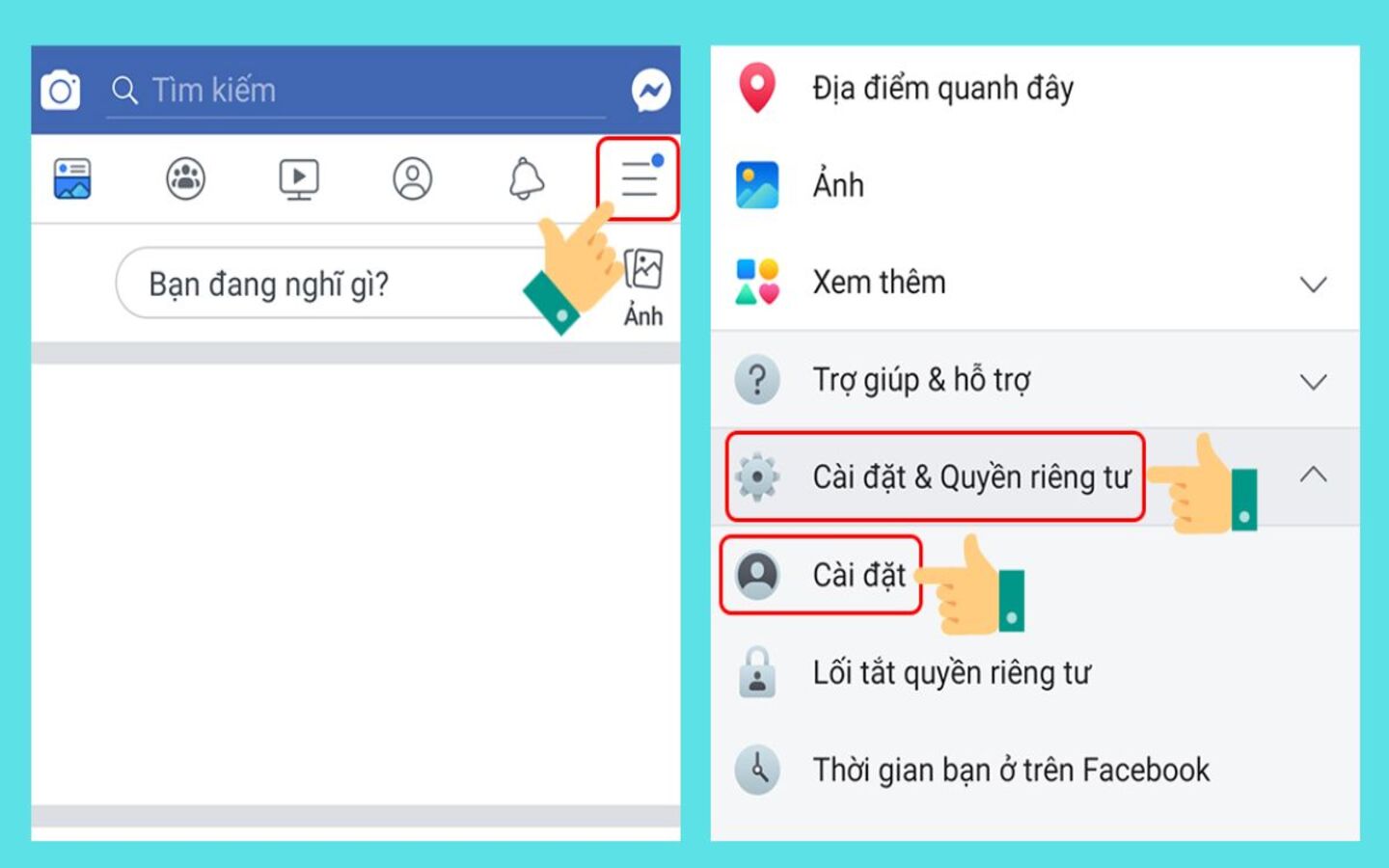 Truy cập cài đặt bảo mật để kích hoạt cảnh báo đăng nhập
