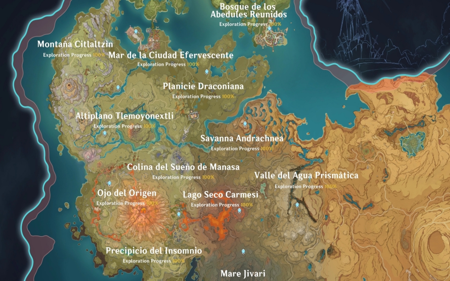 Khám phá bản đồ để trải nghiệm