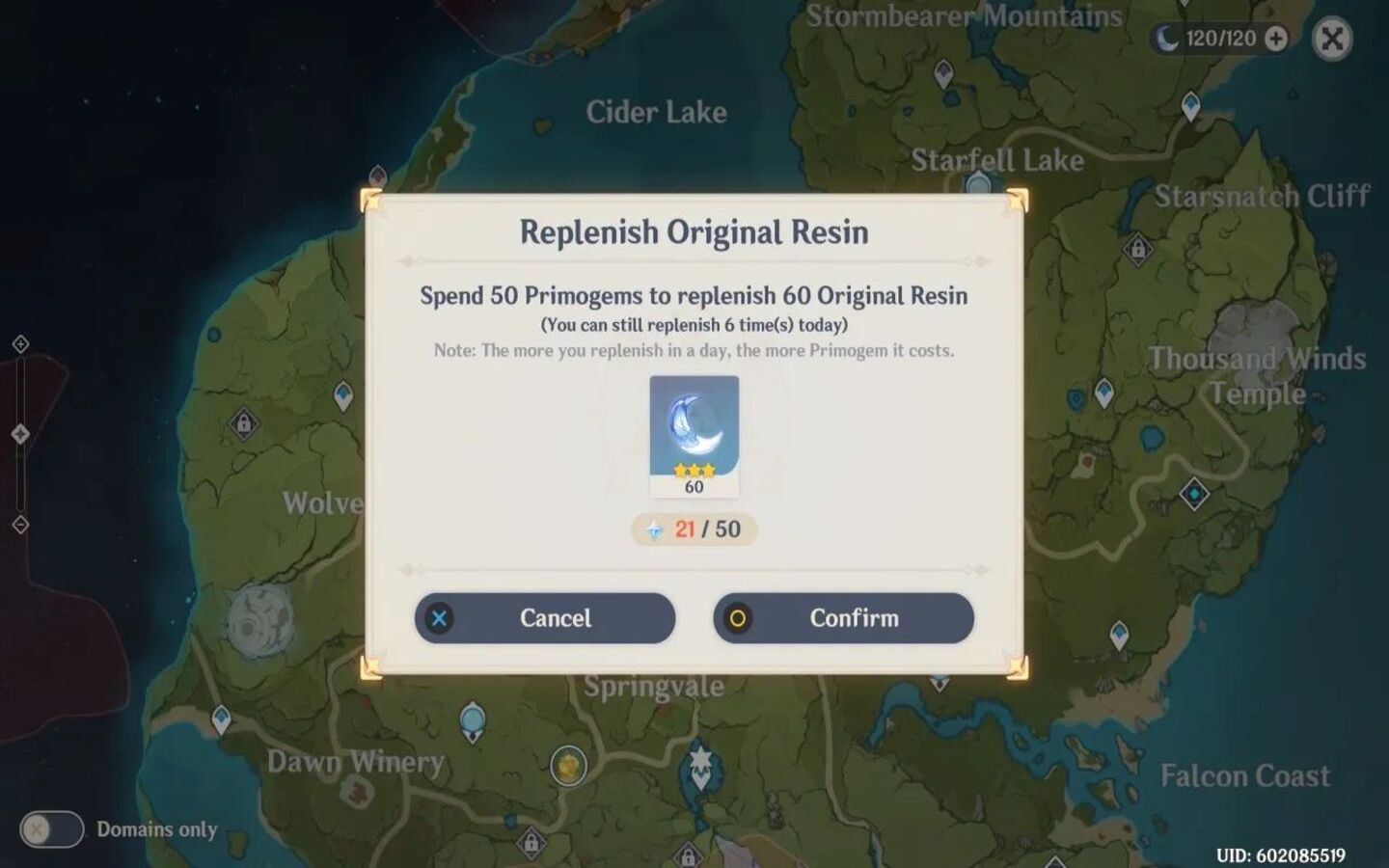 Tối ưu việc dùng Resin mỗi ngày để dễ dàng tăng cấp
