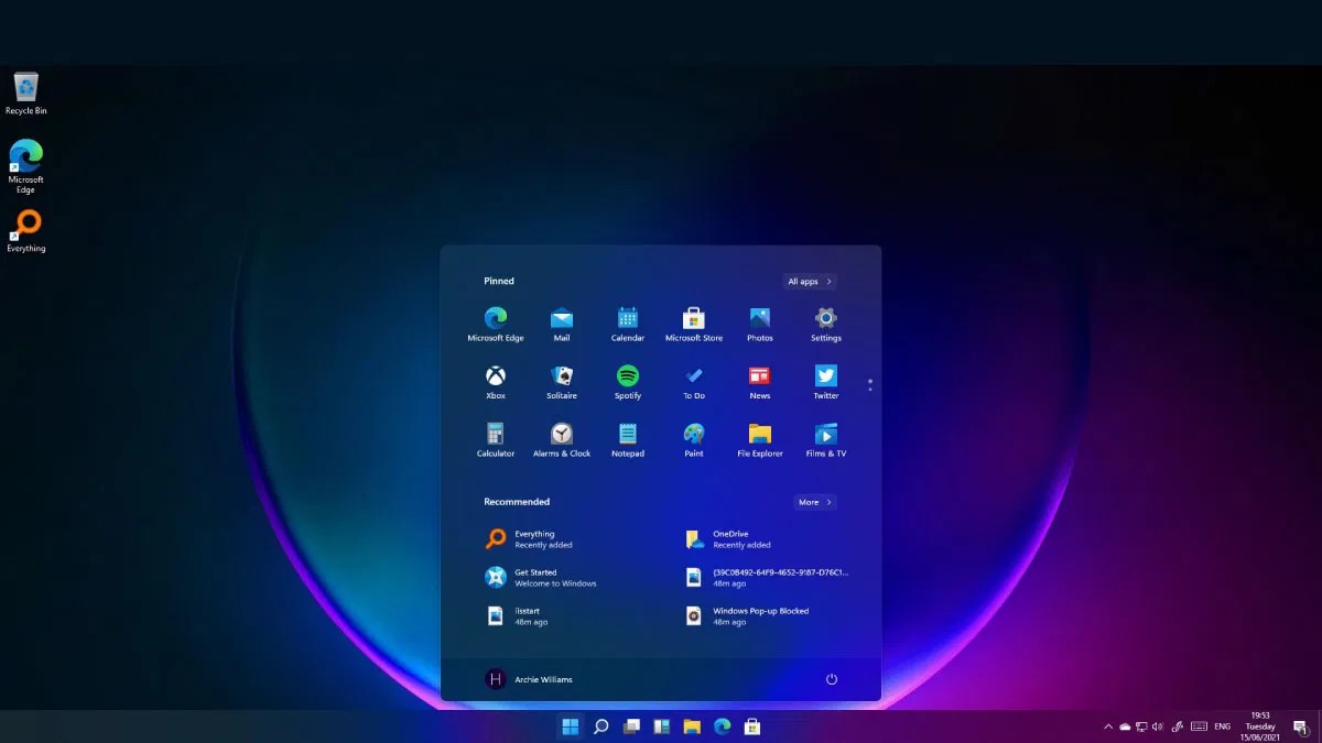 Windows 11: Windows 11 is the latest version of the popular operating system from Microsoft, with many new features and a sleek new design. If you\'re curious about what it looks like and what new features it has, check out the image related to Windows 11!