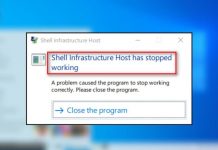 6 cách sửa lỗi “Shell Infrastructure Host Has Stopped Working” trên Windows