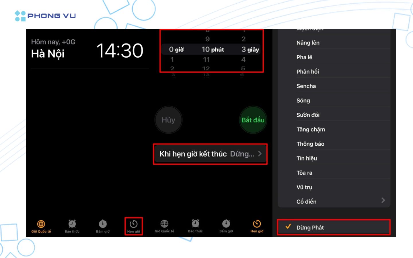 Cách hẹn giờ tắt Youtube tự động trên iOS, Android cực đơn giản 10 Hẹn giờ tắt Youtube tự động trên iOS, Android đơn giản với đồng hồ. (Nguồn: Internet)