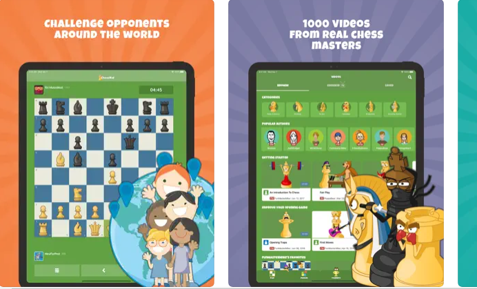 Game mobile cờ vua cho trẻ em 