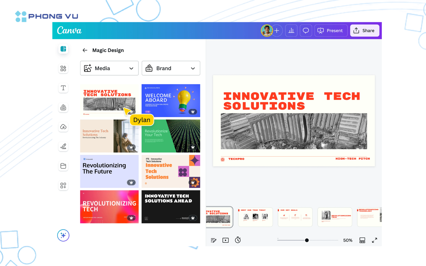 Thiết kế slide kéo-thả nhanh, nhiều mẫu đẹp