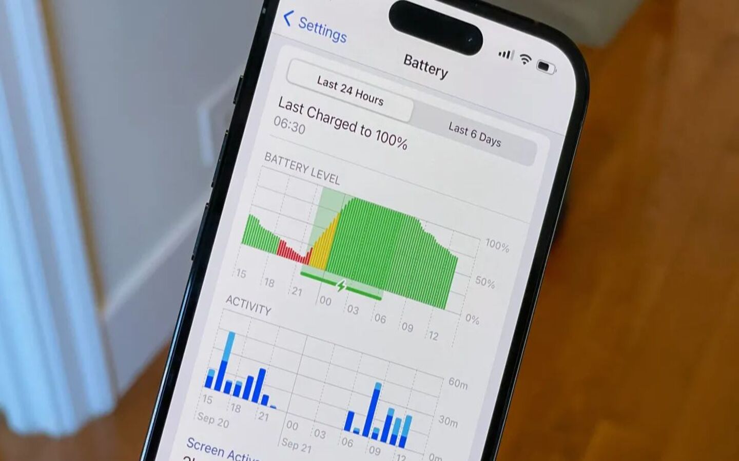 Lỗi hao pin nhanh sau khi cập nhật hệ điều hành