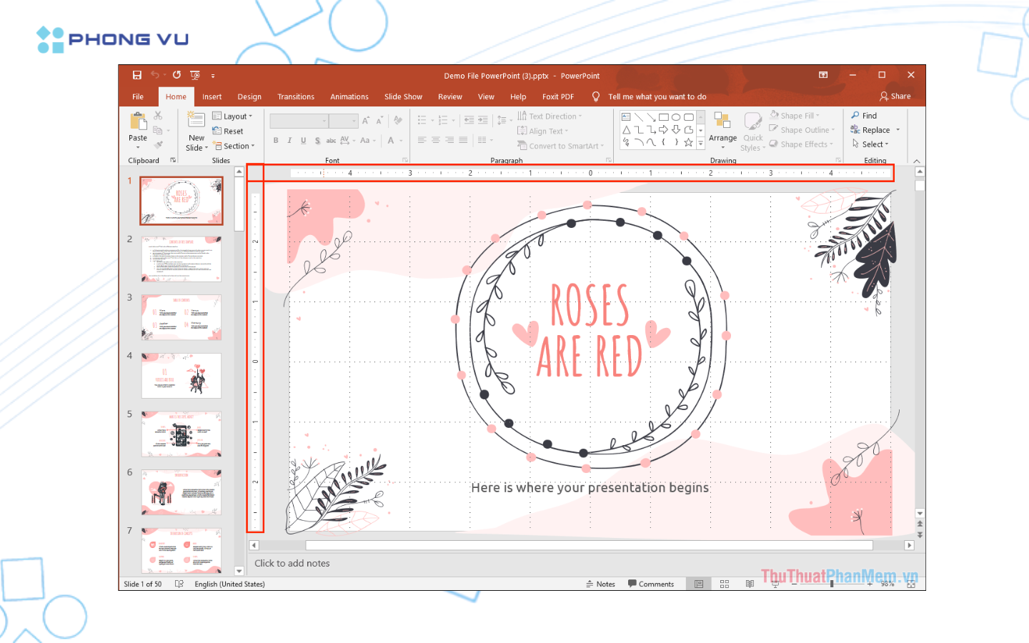 Làm slide trực tuyến, giao diện quen thuộc