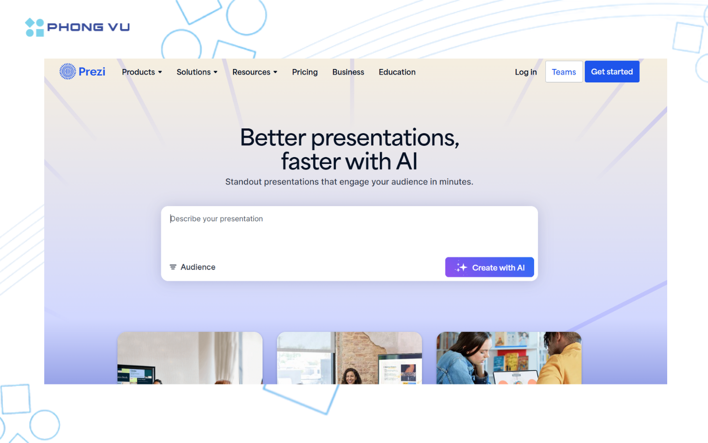 Hiệu ứng zoom 3D ấn tượng, slide sinh động