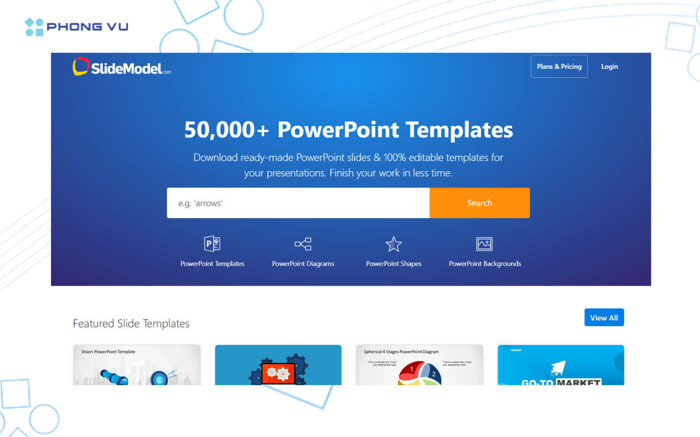 Kho 40.000 mẫu PowerPoint chuyên nghiệp