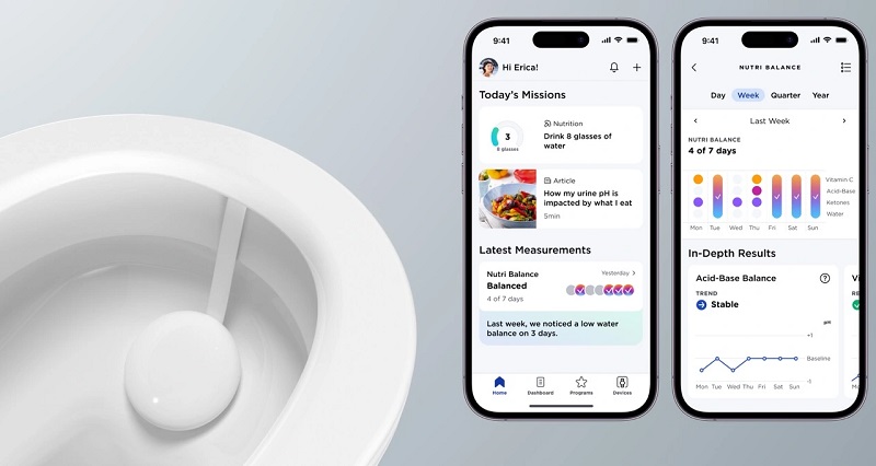 CES 2023: Withings ra mắt thiết bị sàng lọc nước tiểu U-scan để theo dõi sức khoẻ Withings-u-scan-1
