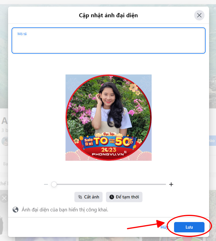 Hướng dẫn cập nhật khung hình đại diện trên Facebook và Zalo  STTTT   HaGiang