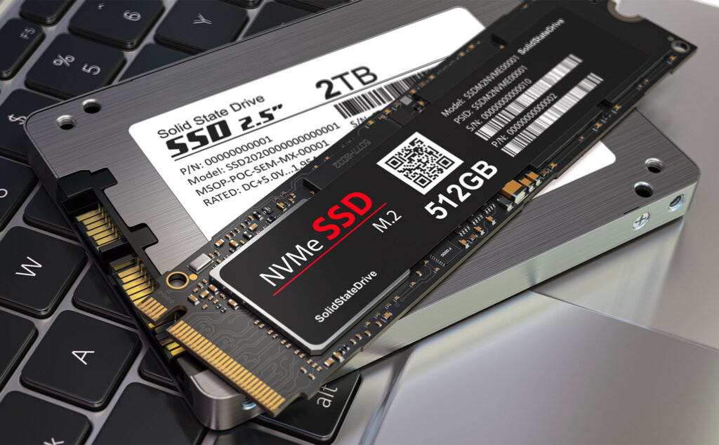 Vai trò của ổ cứng SSD đối với dữ liệu máy tính