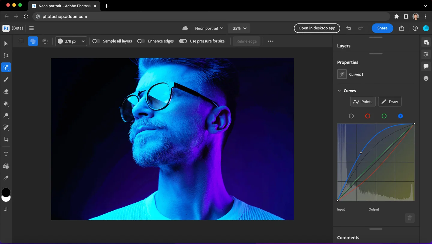 Cách Sử Dụng Adobe Photoshop Phiên Bản Web Không Cần Download Phần Mềm